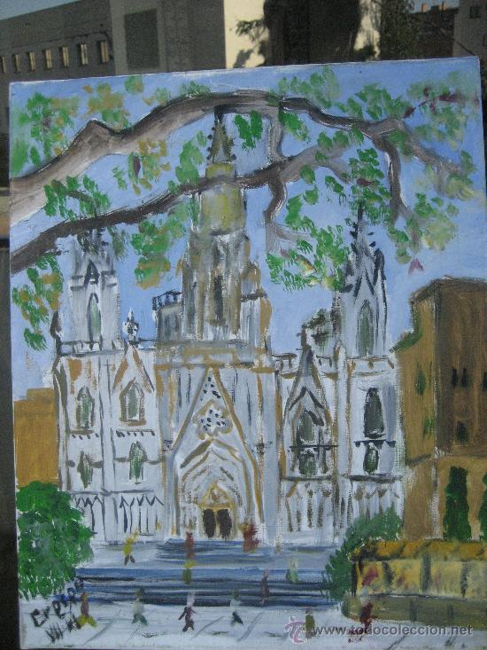Arte: CATEDRAL DE Barcelona, de Crespo - Foto 1