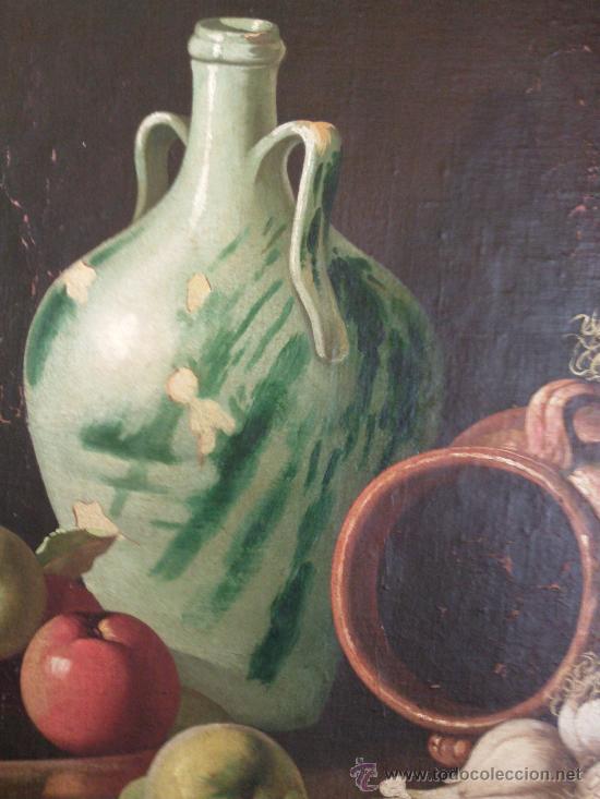 Arte: Cuadro &oacute;leo lienzo bodeg&oacute;n Manuel Ventura Mill&aacute;n - Foto 5