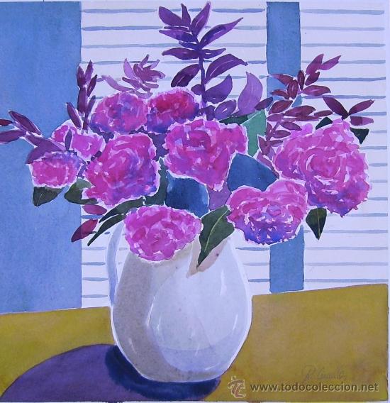 Arte: ACUARELA FLORES - Foto 1