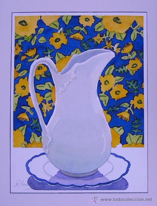 Arte: ACUARELA JARRON. - Foto 1