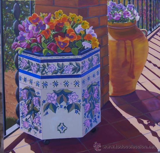 Arte: GRAN BODEGON FLORAL -90X93X3&acute;5 - Foto 1