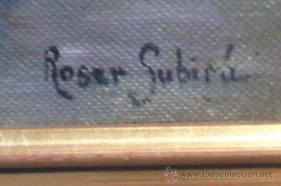 Arte: &Oacute;leo tablex firmado Roser Subir&aacute; - Foto 2
