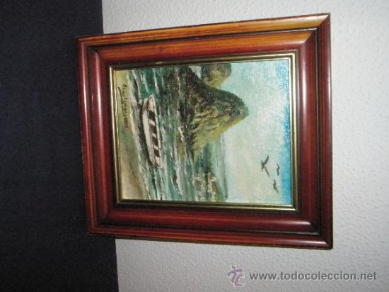 Arte: CUADRO AL OLEO-D.ENRIQUE CHAO ESPI&Ntilde;A-. - Foto 2