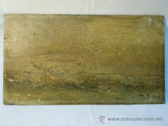 Arte: MARINA DE M. SIMÓ. OLEO S/TABLA. FINALES XIX. NECESITA RESTAURACION