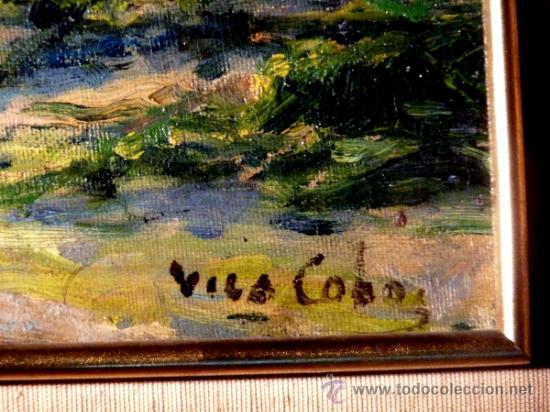 Arte: oleo sobre tabla. firmado Vila Cobos - Foto 4