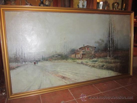 Arte: G Paisaje oto&ntilde;al. Firmado R&iacute;os.