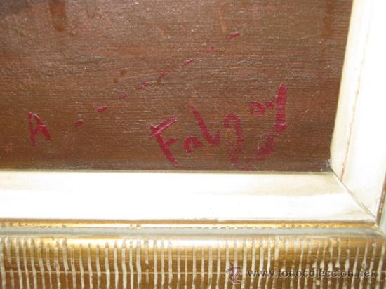 Arte: Bodeg&oacute;n. Oleo sobre lienzo. Firmado. - Foto 5