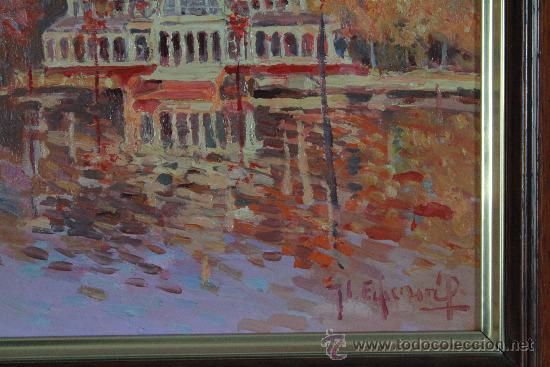 Arte: PALACIO DE CRISTAL, EL RETIRO. &Oacute;LEO SOBRE TABLA. - Foto 3