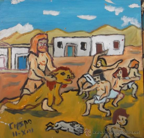 Arte: H&eacute;rcules asusta a los ni&ntilde;os de Crespo - Foto 1
