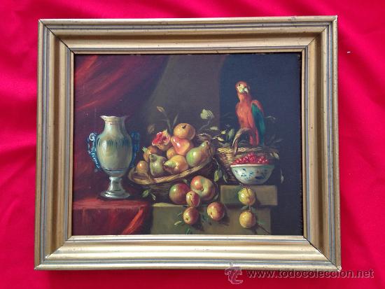 Arte: CUADRO PINTURA AL OLEO BODEGON - Foto 1