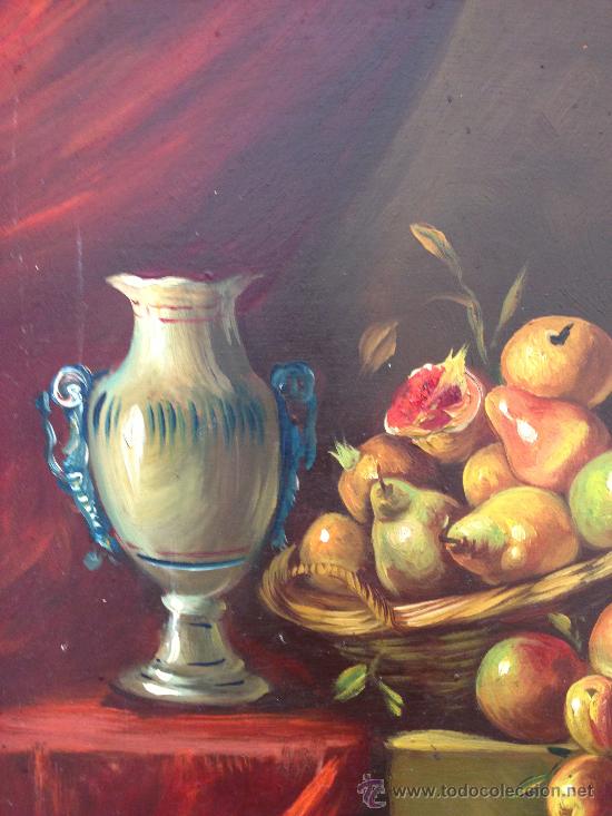 Arte: CUADRO PINTURA AL OLEO BODEGON - Foto 4
