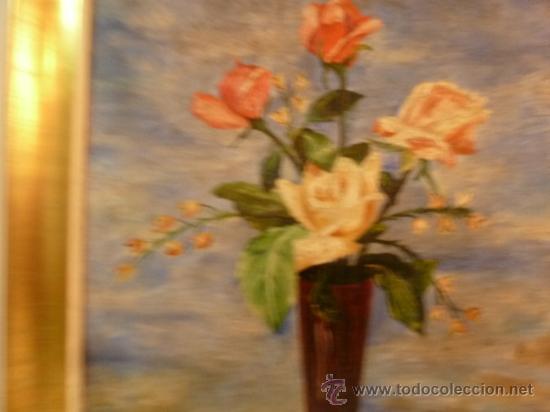 Arte: oleo sobre lienzo florero - Foto 7