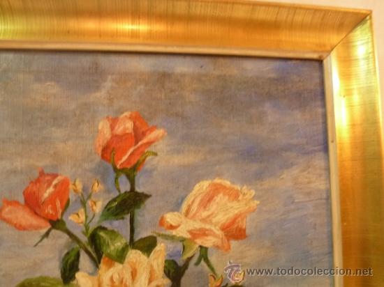 Arte: oleo sobre lienzo florero - Foto 8