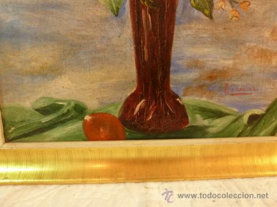 Arte: oleo sobre lienzo florero - Foto 2