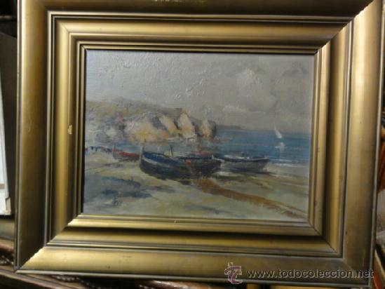 Arte: BARCAS EN UNA CALA