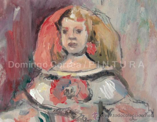 Art: DOMINGO CORREA. APUNTE &Oacute;LEO. 'MENINA CEZANNE'. PINTURA. VEL&Aacute;ZQUEZ. IMPRESIONISMO.