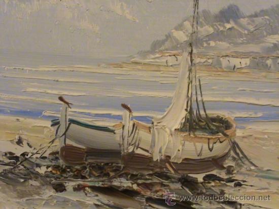 Arte: &Oacute;leo de una Marina. (Vicedo) - Foto 2