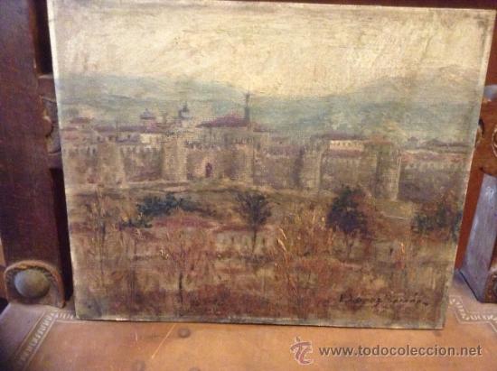 Arte: Vista de Avila Eugenio Lopez Berron. 1993