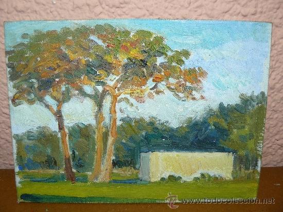 Arte: OLEO / TABLEX - AN&Oacute;NIMO - PAISAJE 2 - Foto 1