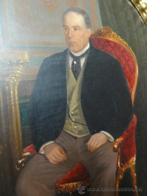 Arte: retrato se&ntilde;or sentado - Foto 3