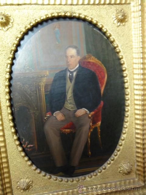 Arte: retrato se&ntilde;or sentado - Foto 4