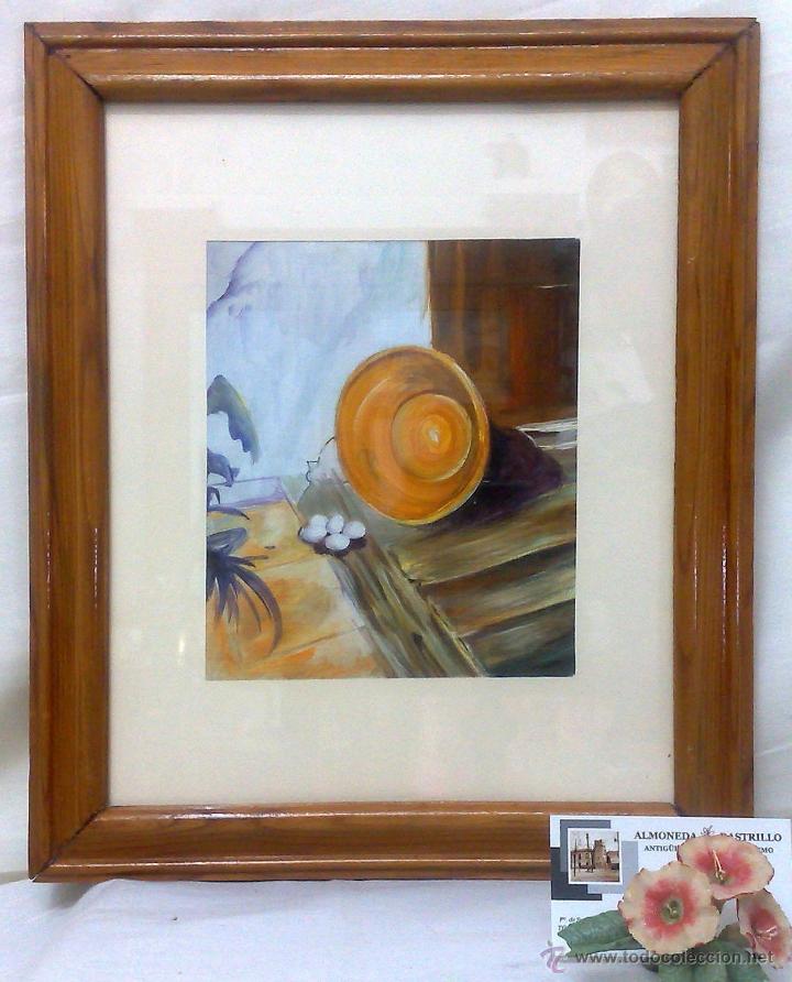 Arte: CIRCA 1950-1980,- OLEO/ LIENZO, BODEG&Oacute;N, - Foto 2