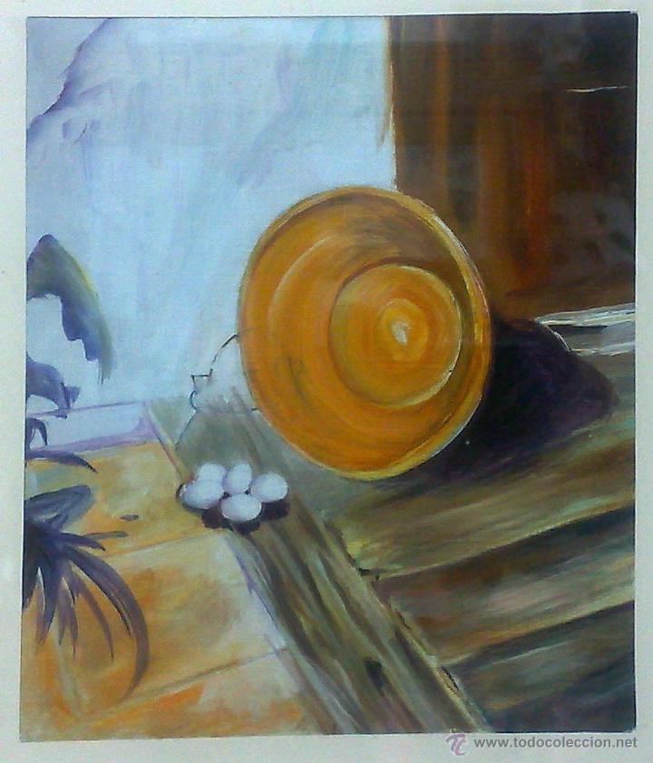 Arte: CIRCA 1950-1980,- OLEO/ LIENZO, BODEG&Oacute;N, - Foto 3