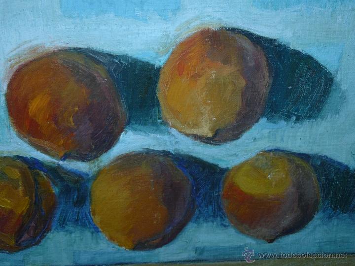 Arte: OLEO / TELA - AN&Oacute;NIMO - MELOCOTONES - Foto 2