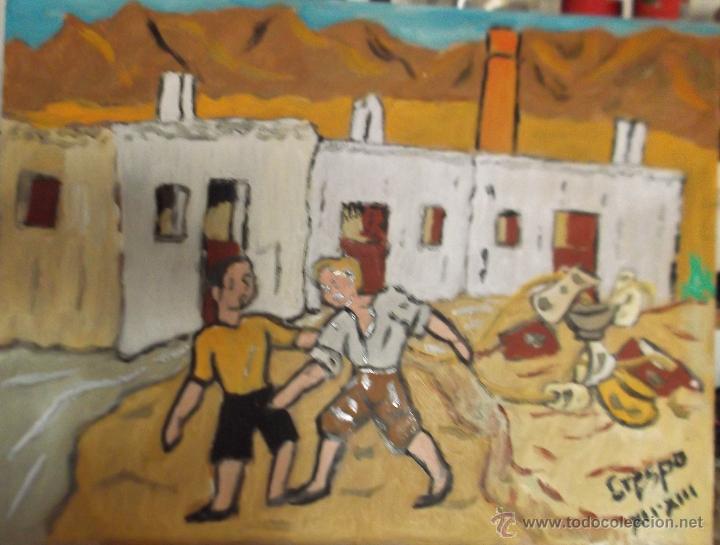 Arte: aRRASTRANDO LATONES de Crespo - Foto 1