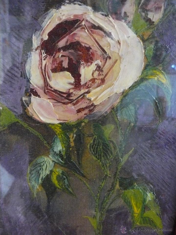 Arte: OLEO / TELA - BENAVEN - ROSA - Foto 2