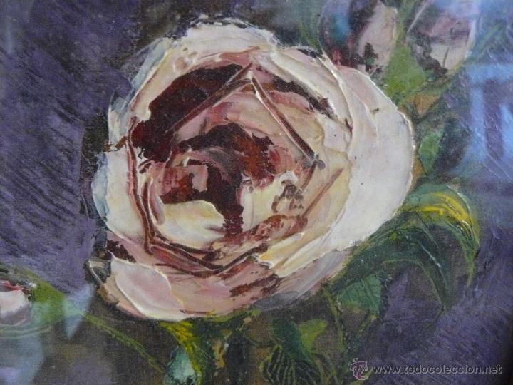 Arte: OLEO / TELA - BENAVEN - ROSA - Foto 3