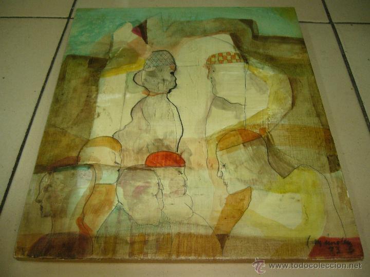 Arte: Carlos Mendez - &oacute;leo sobre madera - Foto 1