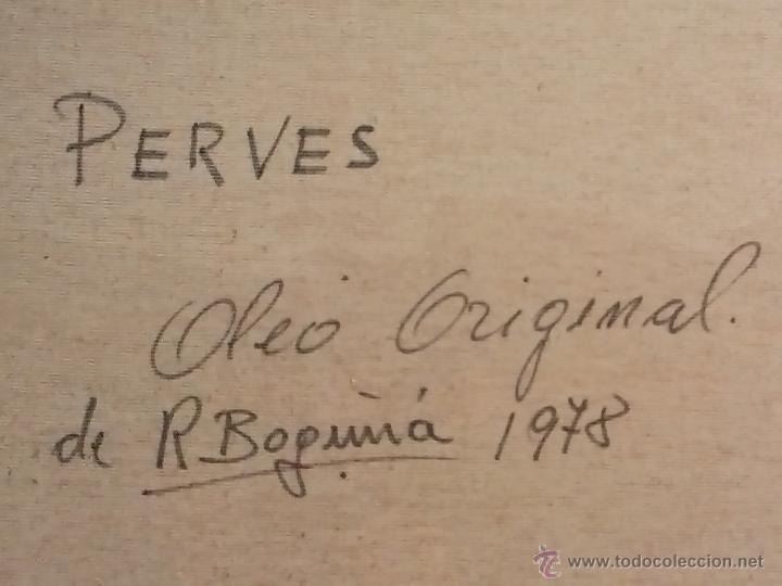 Arte: Oleo original de R Bogu&ntilde;&aacute; 1978 - Foto 3