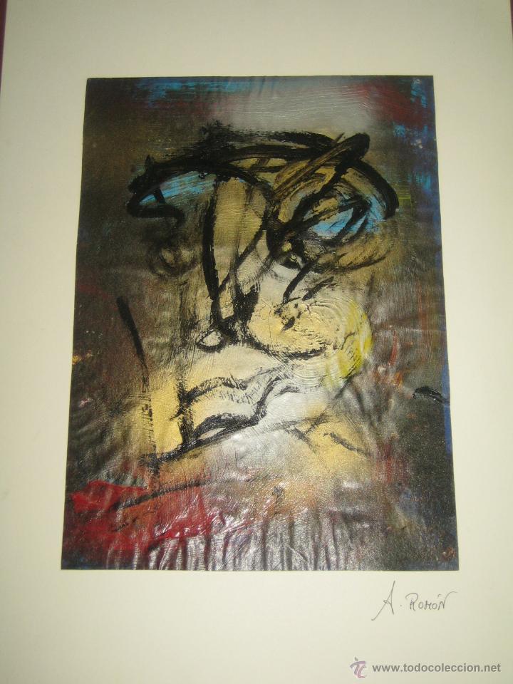 Arte: A. ROMON...  ABSTRACTO - Foto 1