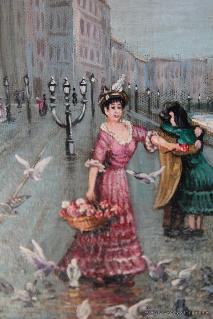 Arte: MIRALLES-ROMANTICO CUADRO - Foto 2