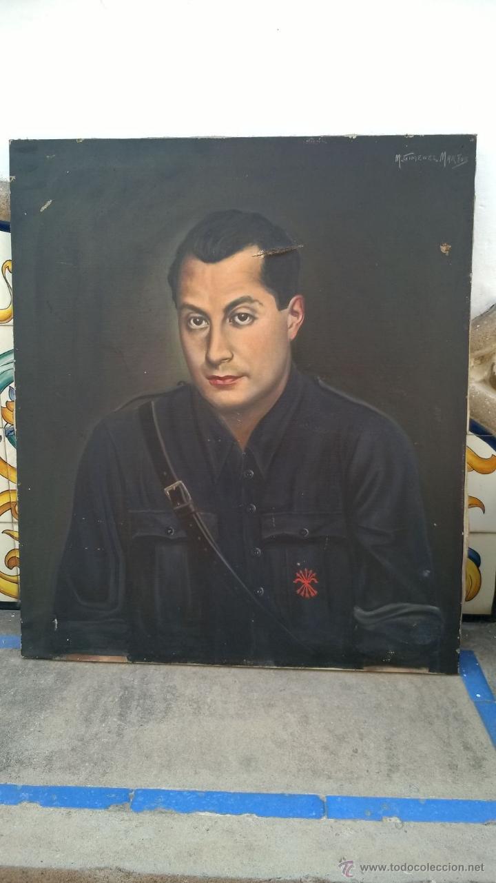 Arte: Retrato original de PRIMO DE RIVERA en &oacute;leo - Foto 1