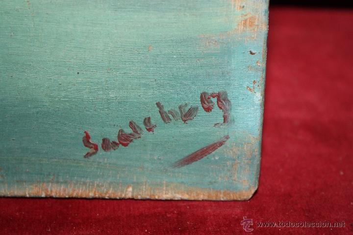 Arte: ILEGIBLE. OLEO SOBRE TABLA. BODEGON - Foto 2