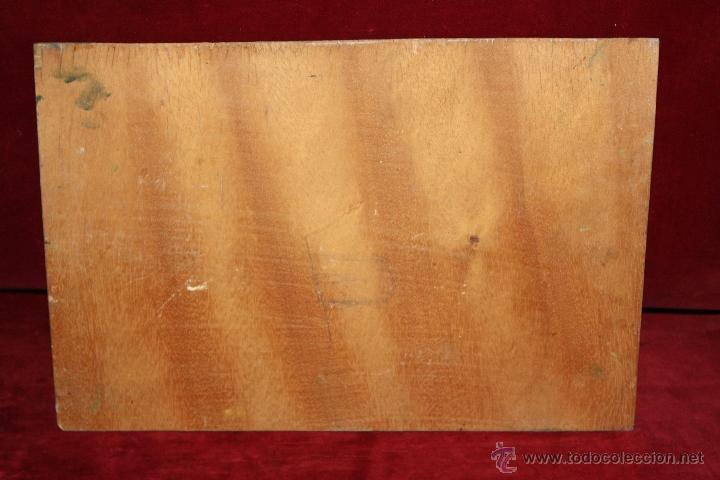 Arte: ILEGIBLE. OLEO SOBRE TABLA. BODEGON - Foto 3