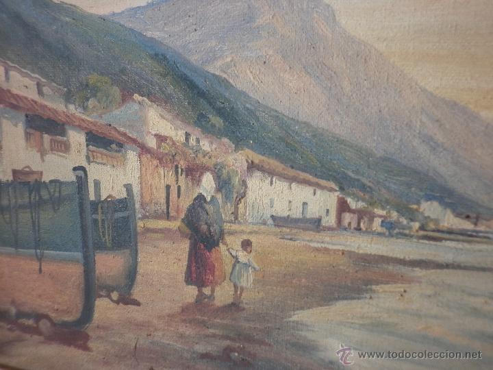 Kunst: OLEO SOBRE LIENZO DE MARINA FIRMADO POR J BELLIDO PRINCIPIOS DE S XX