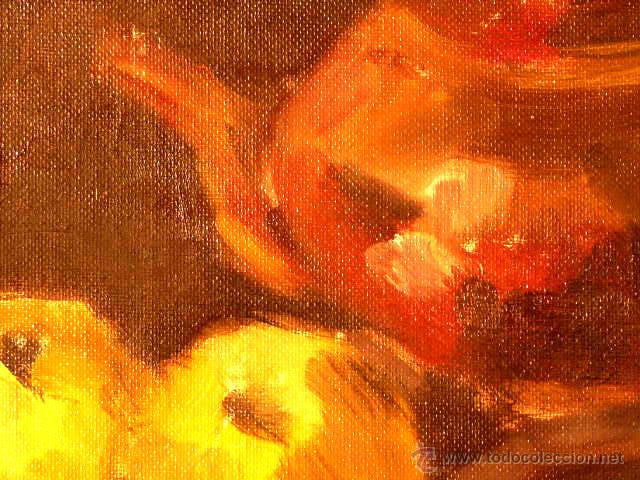 Arte: &oacute;leo sobre t&aacute;blex.An&oacute;nimo.bodeg&oacute;n - Foto 2