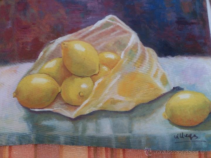Arte: cuadro bodegon al oleo - Foto 1