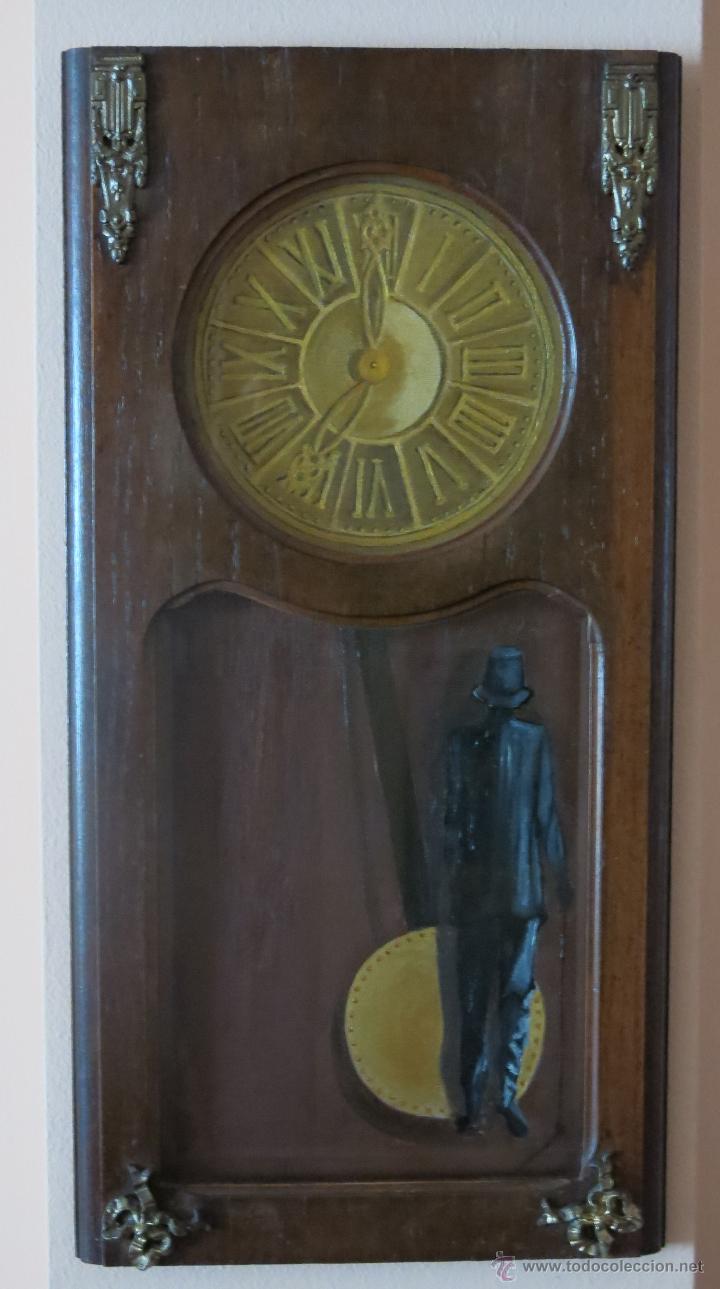 Arte: CUADRO AL OLEO (RELOJ) - Foto 1