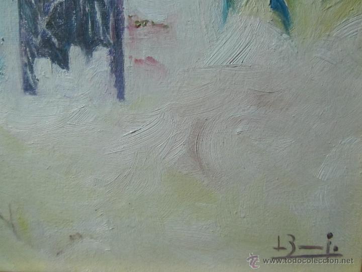 Arte: Cuadro al &oacute;leo enmarcado y firmado - Foto 7