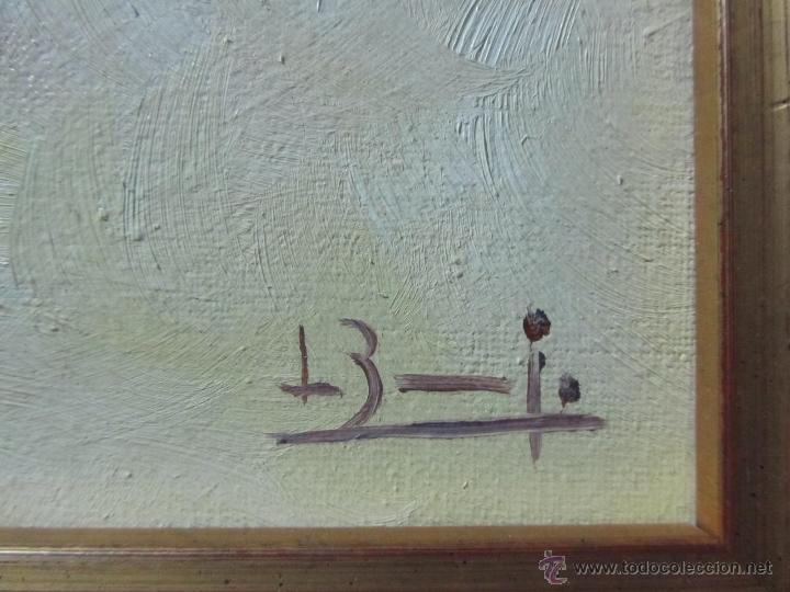 Arte: Cuadro al &oacute;leo enmarcado y firmado - Foto 10
