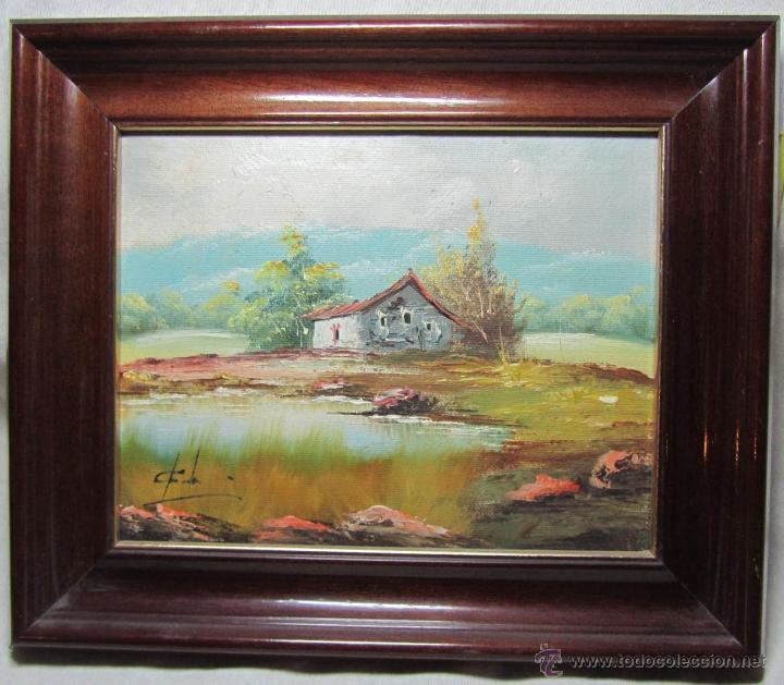 Arte: Cuadro al &oacute;leo firmado - Foto 1