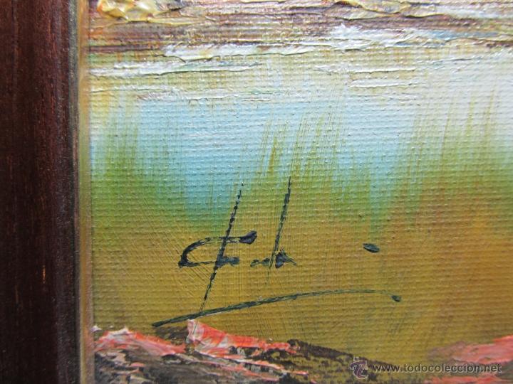 Arte: Cuadro al &oacute;leo firmado - Foto 6