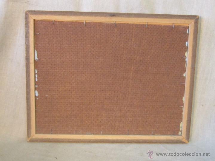 Arte: PAISAJE ORIGINAL ANONIMO OLEO - TABLE - Foto 2