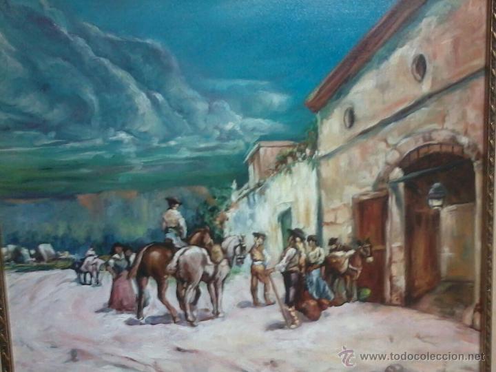 Arte: VENTA CON BANDOLEROS. ENRIQUE MONTES. - Foto 1