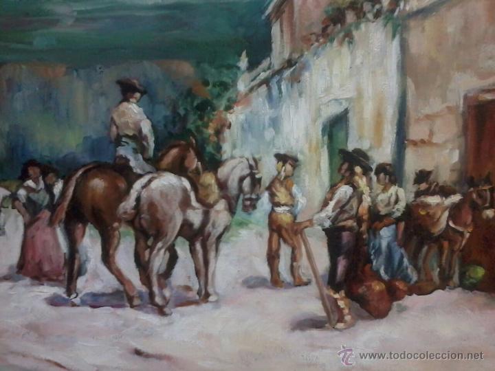 Arte: VENTA CON BANDOLEROS. ENRIQUE MONTES. - Foto 2