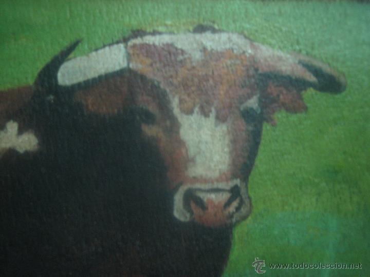 Arte: TORO. FIRMADO RAMIREZ. MARCO NUEVO DE LUJO. - Foto 4
